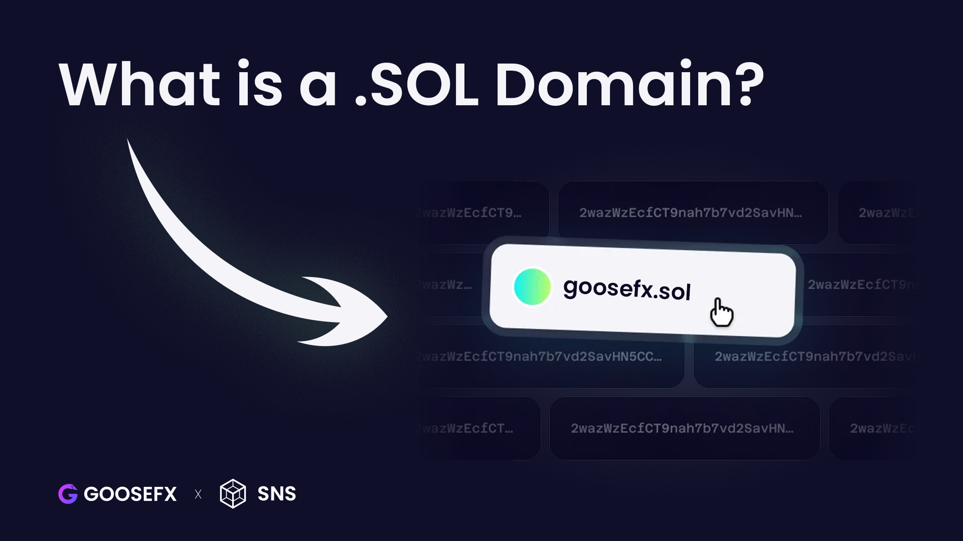 What is .SOL domain - Solana Naming Service