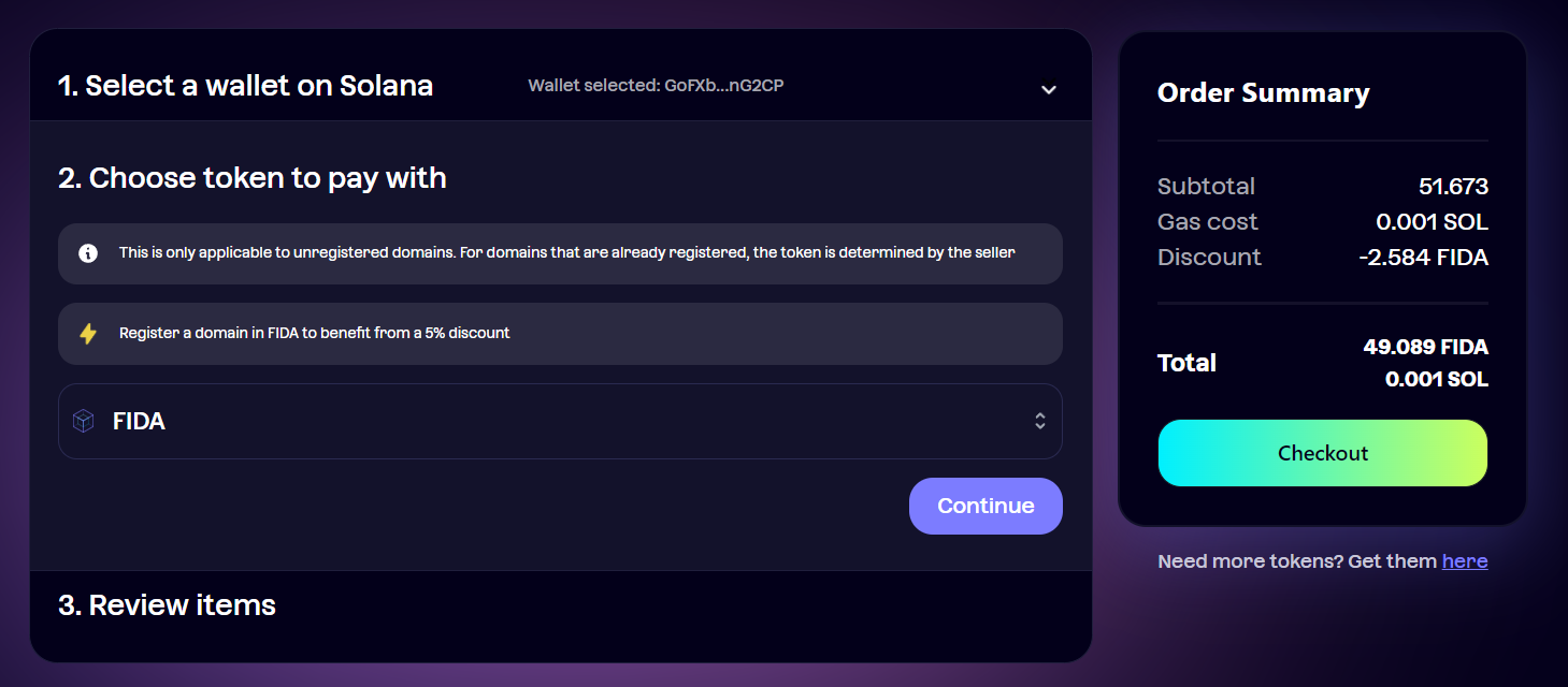 What is .SOL domain - Solana Naming Service