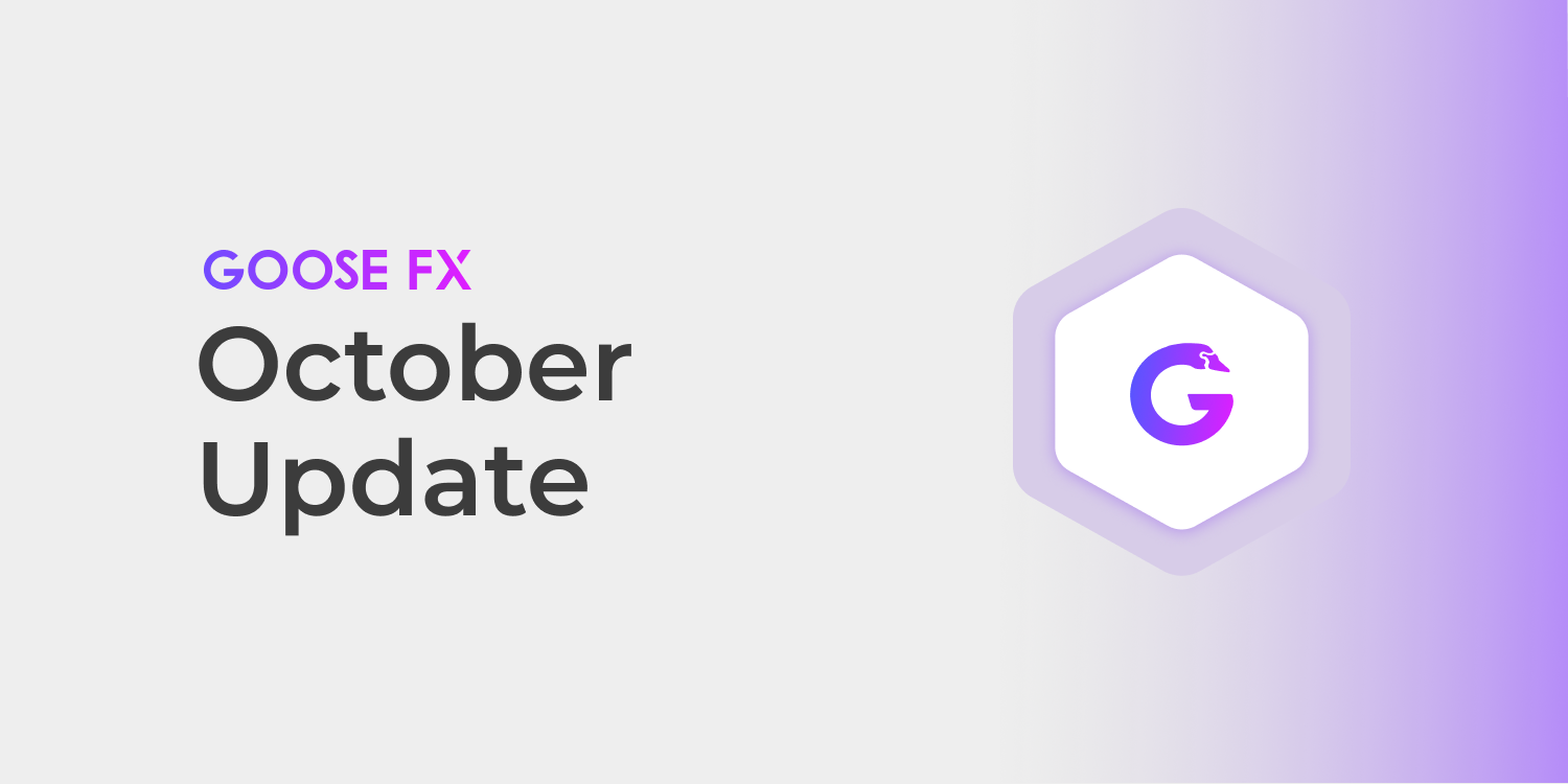 GooseFX - October Update (2023)