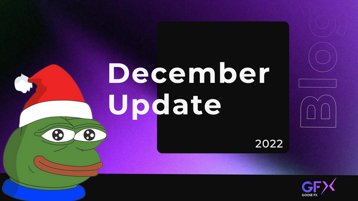 GooseFX — December Update (2022)