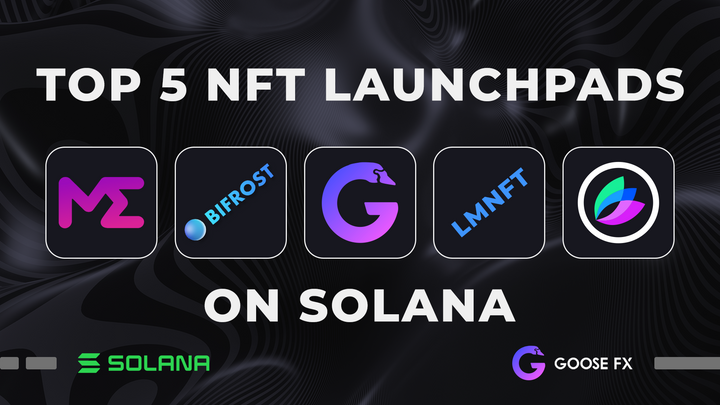 Top 5 NFT Launchpads on Solana 2022 | GooseFX