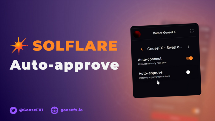 Solflare Auto-Approve [GUIDE]