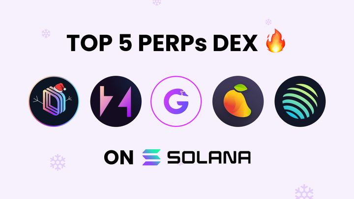 Top 5 Perps DEX on Solana