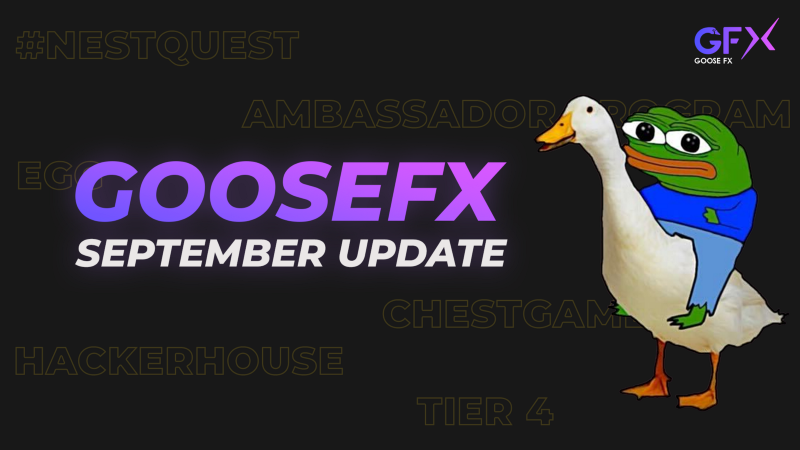 GooseFX —September Update